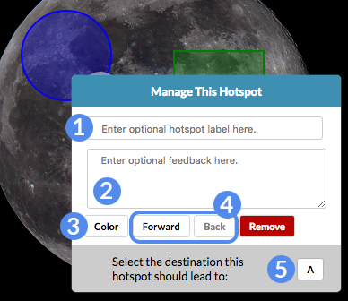 adventure creator hotspot dialog