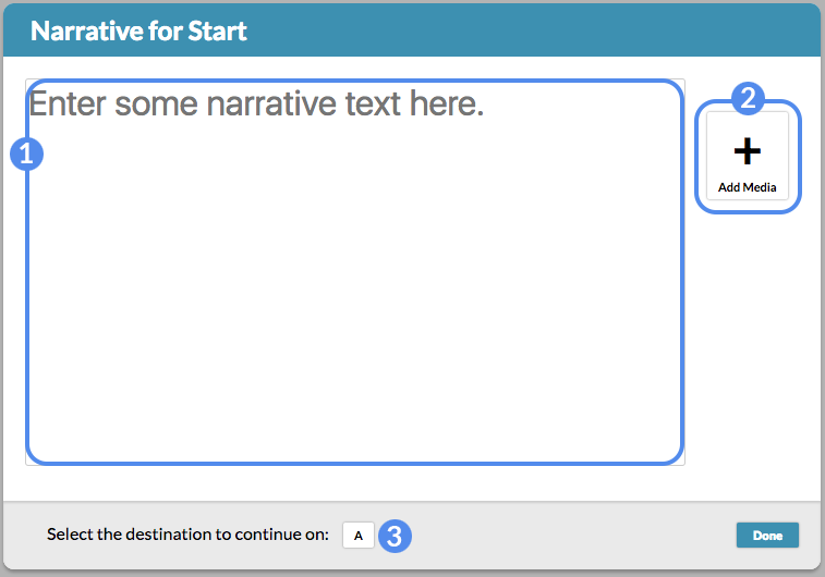 adventure creator narrative