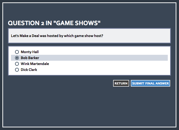 enigma question screen